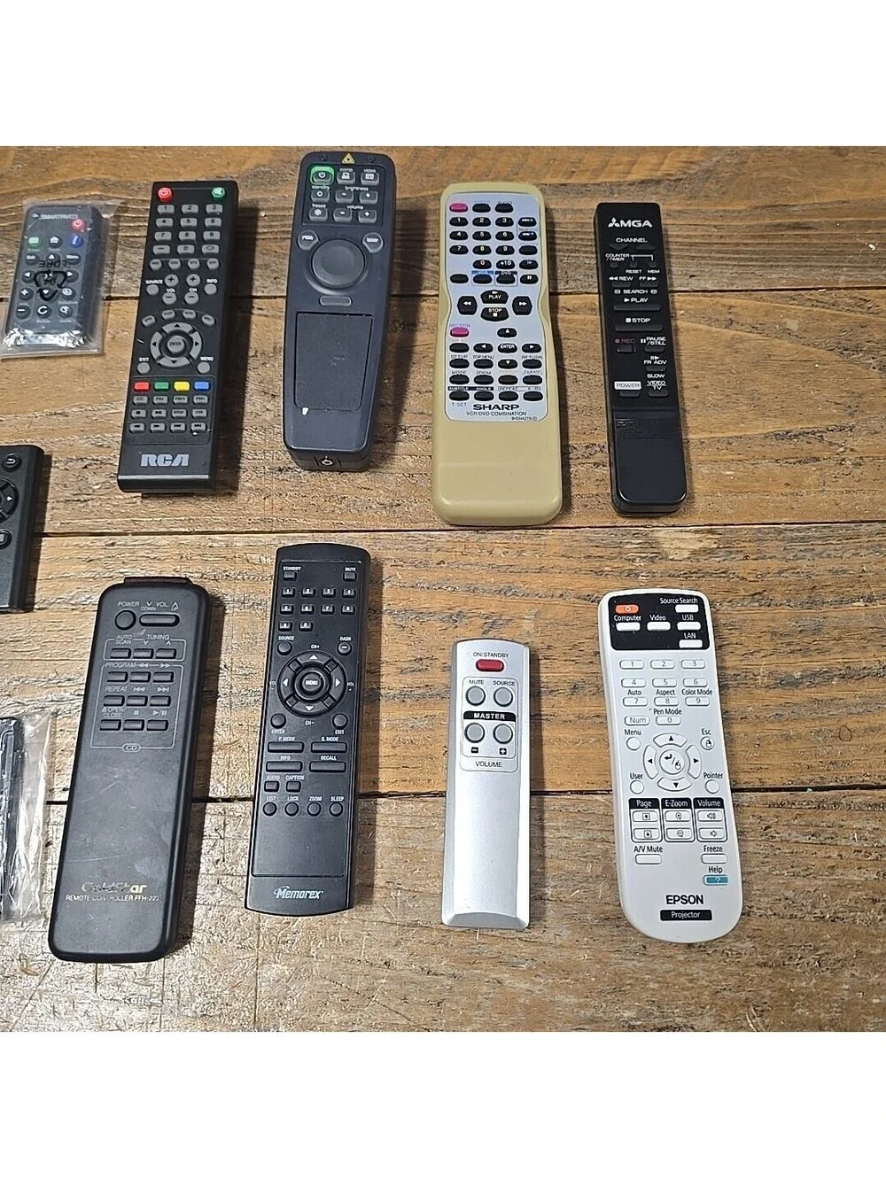 Lot of 20 Mixed Remote Controls Vizio Arion Zenith Goldstar Sharp MGA